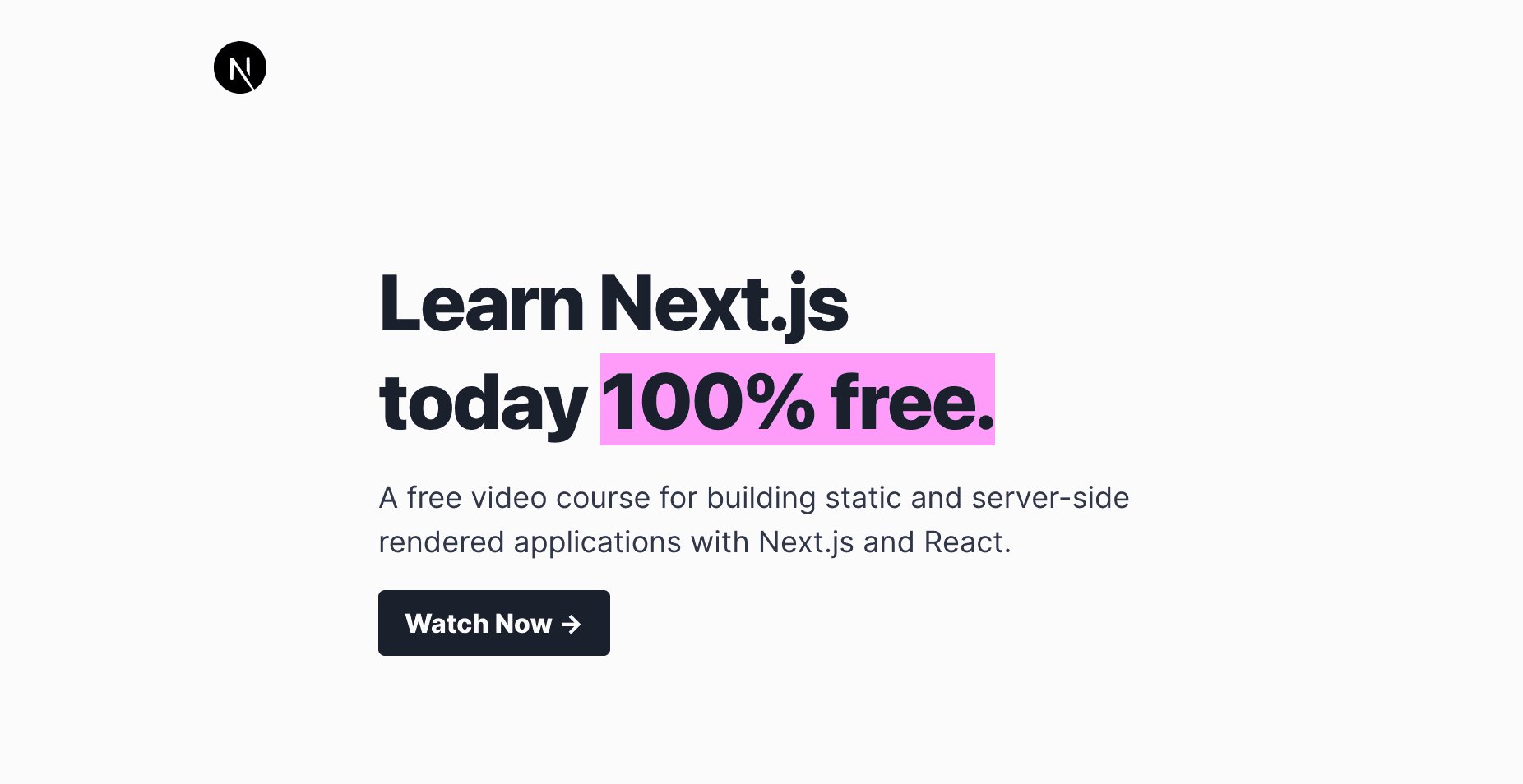 Masteringnextjs course